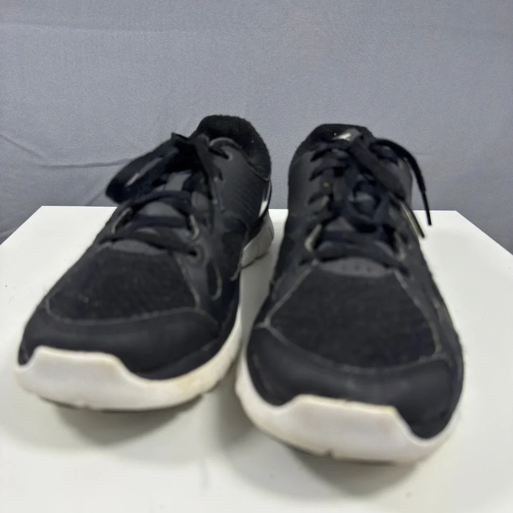 Nike Free Run 2 Running Shoes Womens 6 Black White 512108-001 Lightweight Mesh